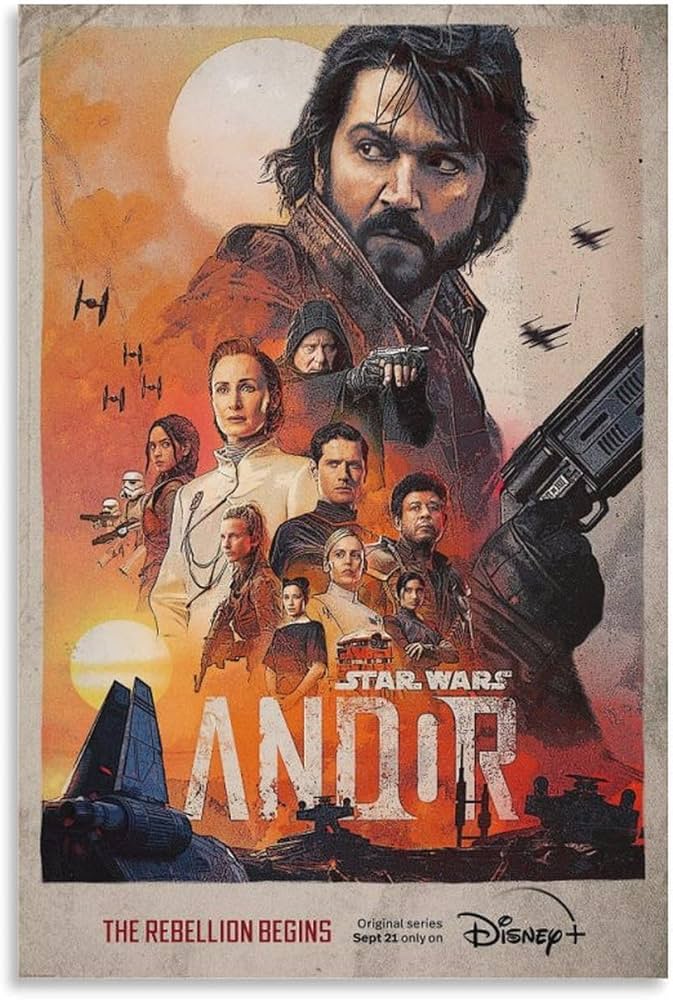 Amazon.co.jp: Andorキャシアンアンドー映画ポスターディエゴルナ